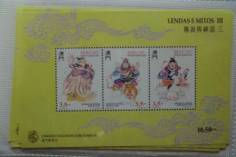 China.foglietto Tappabuchi - Blocks & Sheetlets