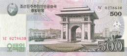 North Korea 500 Won, P-63 (2008) - UNC - Korea, Noord