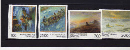 Danemark- (1988-91) - Tableaux - Peintures - Neufs** - MNH - Ongebruikt