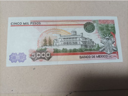 Billete De México De 5000 Pesos Serie A, Año 1980, UNC - Mexico