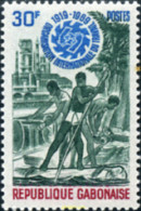 193670 MNH GABON 1969 50 ANIVERSARIO DE LA ORGANIZACION INTERNACIONAL DEL TRABAJO - Gabon (1960-...)