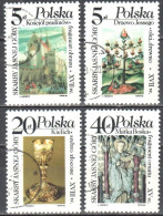 Poland 1986 - Jasna Gora Monastery Cillection Mi 3038-41  - Used - Usati