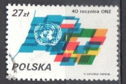 Poland 1985 - United Nations - Mi. 3004 - Used - Usati