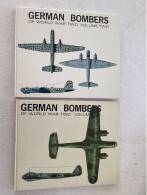 German Bombers Of WW II - Vol. 1 & 2 - Luftwaffe -  Hylton Publishers - Aviation - 64 P - Guerra 1939-45