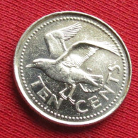 Barbados 10 Cents 2001 KM# 12 Lt 1391 Barbades Barbade - Barbados (Barbuda)