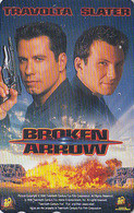 Télécarte JAPON / 110-011 - CINEMA FILM - BROKEN ARROW / JOHN TRAVOLTA - MOVIE JAPAN Phonecard - Kino TK - B 19953 - Cinéma