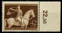 3. REICH 1943 Nr 854 Postfrisch ORA X85998A - Neufs