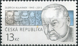 Czech Republic 2015. Oldřich Kulhánek, Stamp Designer (MNH OG) Stamp - Neufs