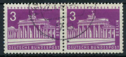 BERLIN DS BAUTEN 2 Nr 231 Gestempelt WAAGR PAAR X920446 - Oblitérés