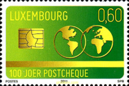 272852 MNH LUXEMBURGO 2011 CENTENARIO DEL CHEQUE POSTAL - Other & Unclassified