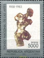 283574 MNH ARGENTINA 1983 25 ANIVERSARIO DE LA FUNDACION NACIONAL DE ARTE - Neufs