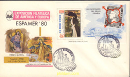 508805 MNH CUBA 1980 ESPAMER 80. EXPOSICION FILATELICA INTERNACIONAL - Nuevos