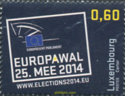 315710 MNH LUXEMBURGO 2014 ELECCIONES EUROPEAS 2014 - Other & Unclassified