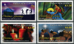 Papua New Guinea 2017. Christmas 2017 (MNH OG) Set Of 4 Stamps - Papouasie-Nouvelle-Guinée