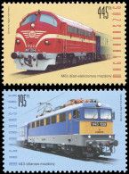 Hungary 2013. Locomotives V43 And M61 (MNH OG) Set Of 2 Stamps - Unused Stamps