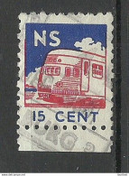 USA Revenue Tax NS 15 Cent Train Der Zug O - Unclassified