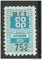 USA ? Dividend Revenue Tax Stamp MNH - Fiscaux