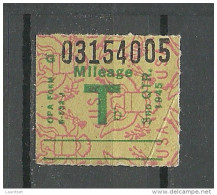 USA 1945 Revenue Tax Stamp Or Label OPA Form - Fiscaux