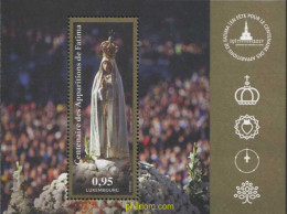 567779 MNH LUXEMBURGO 2017 CENTENARIO DE LA APARICION DE NOTRE-DAME DE FATIMA - Otros & Sin Clasificación