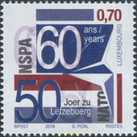 581511 MNH LUXEMBURGO 2018 50 ANIVERSARIO DE NSPS "SUPPORT AND PROCUREMENT AGENCY" EN LUXEMBURGO - Otros & Sin Clasificación