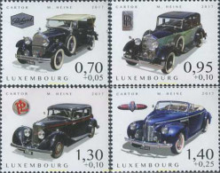 586662 MNH LUXEMBURGO 2017 COCHES CLASICOS - Otros & Sin Clasificación