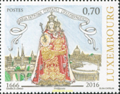 591353 MNH LUXEMBURGO 2016 350 AÑO DE LA PATRONA DE LUXEMBURGO - Otros & Sin Clasificación