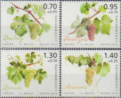 594442 MNH LUXEMBURGO 2018 VARIEDAD DE UVAS DE LA REGION DE MOSELLA - Otros & Sin Clasificación