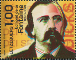 702688 MNH LUXEMBURGO 2023 EDMOND DE LA FONTAINE - Otros & Sin Clasificación