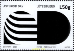 702691 MNH LUXEMBURGO 2023 DÍA DEL ASTEROIDE - Otros & Sin Clasificación