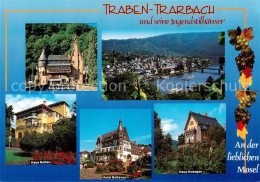 73836794 Traben-Trarbach Mosel Brueckenschaenke Moselpartie Haus Nollen Hotel Be - Traben-Trarbach