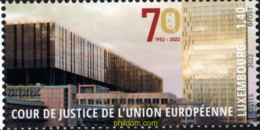 707748 MNH LUXEMBURGO 2022 70 ANIVERSARIO DE LA CORTE DE JUSTICIA DE LA UNION EURPOPEA - Otros & Sin Clasificación