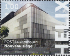 707752 MNH LUXEMBURGO 2022 HELIX - LA NUEVA SEDE DEL CORREO - Other & Unclassified