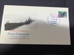 13-7-2023 (2 S 4) Italy - Regia Marina (Ettore Fieramosca) Experimental Submarine Seaplane Carrier (1928 To 1931) - Sottomarini