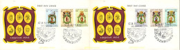 716008 MNH LUXEMBURGO 1963 CARITAS. ESCUDOS DE LAS CONFRARIAS DE OFICIOS - Other & Unclassified