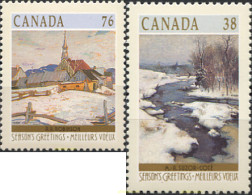 716886 MNH CANADA 1989 NAVIDAD - Autres & Non Classés