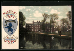 Pc Cambridge, Emmanuel Hostel, Wappen Emmanuel - Cambridge