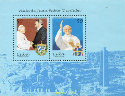 721220 MNH CUBA 1998 VISITA DE JUAN PABLO II A CUBA - Nuevos