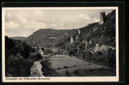 AK Sigmaringen, Gasthof-Pension Neumühle, Falkenstein  - Sigmaringen