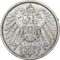 Allemagne, Wilhelm II, Mark, 1911, Munich, Argent, SUP, KM:14 - 1 Mark