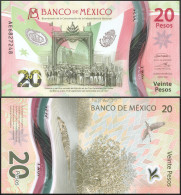 Mexico 20 Pesos. 06.01.2021 Polymer Unc. Banknote Cat# P.NL - Mexico