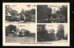 AK Schorndorf, Kloster Adelberg, Klostersee Mit Gasthof Zum Rössle, Forstgebäude, Villa Link  - Schorndorf