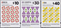 731491 MNH ARGENTINA 2016 SERIE CORRIENTE. FRUTAS - Ongebruikt