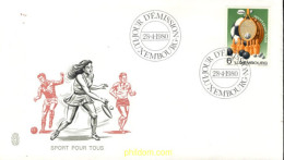 732672 MNH LUXEMBURGO 1980 DEPORTES PARA TODOS - Autres & Non Classés