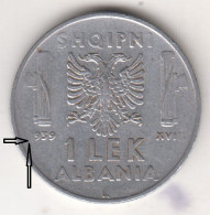 9528--ITALIA--ALBANIA  1    LEK   1939     RR - Albanie