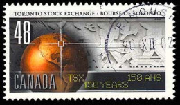 Canada (Scott No.1962 - Bourse De / Toronto / Stock Exchange) (o) - Used Stamps