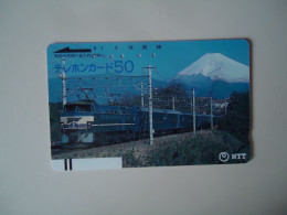 JAPAN   NTT  CARDS  TRAIN TRAINS  230-016 - Trains