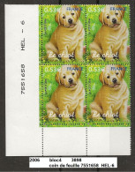Bloc4 De 2006 Neuf** Y&T N° 3898 Coin De Feuille N° 7551658 - Unused Stamps