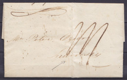 L. Datée 27 Septembre 1825 De LONDON Pour GUERNESEY - ...-1840 Prephilately