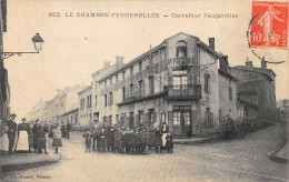 42-LE CHAMBON FEUGEROLLES-CARREFOUR FEUGEROLLES-ANIMEE-N T6021-H/0331 - Le Chambon Feugerolles