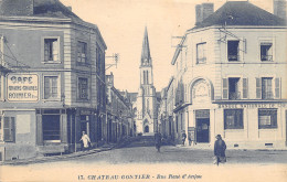 53-CHÂTEAU GONTIER-RUE RENE D ANJOU-ANIMEE-N°6023-D/0175 - Chateau Gontier